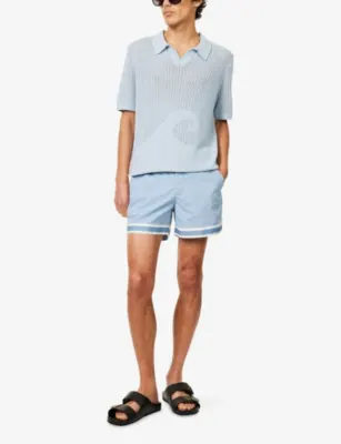 CHE Baller Striped Swim Shorts detail 2