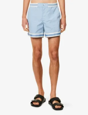 CHE Baller Striped Swim Shorts detail 3