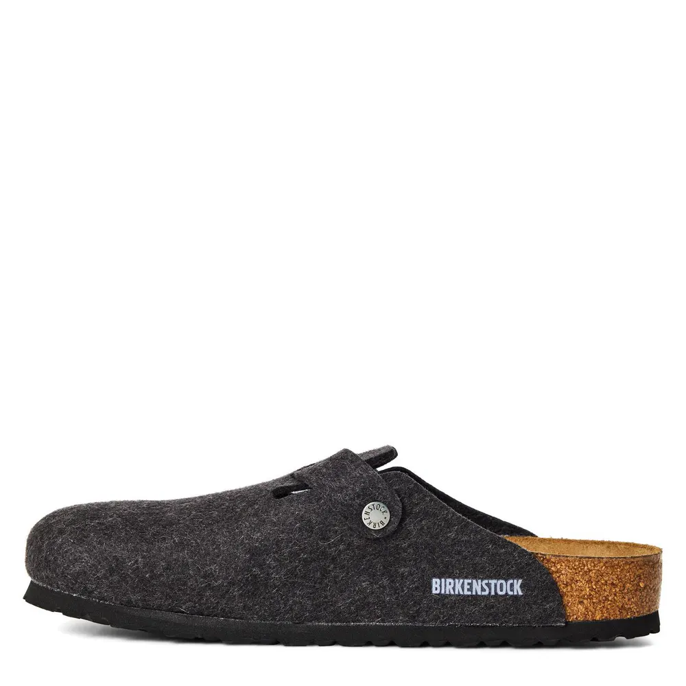 Birkenstock Bstk Boston Felt Sn64 in Anthracite, additional product view 2
