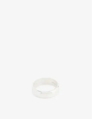SERGE DENIMES 4 Symbols sterling-silver ring - N detail 3