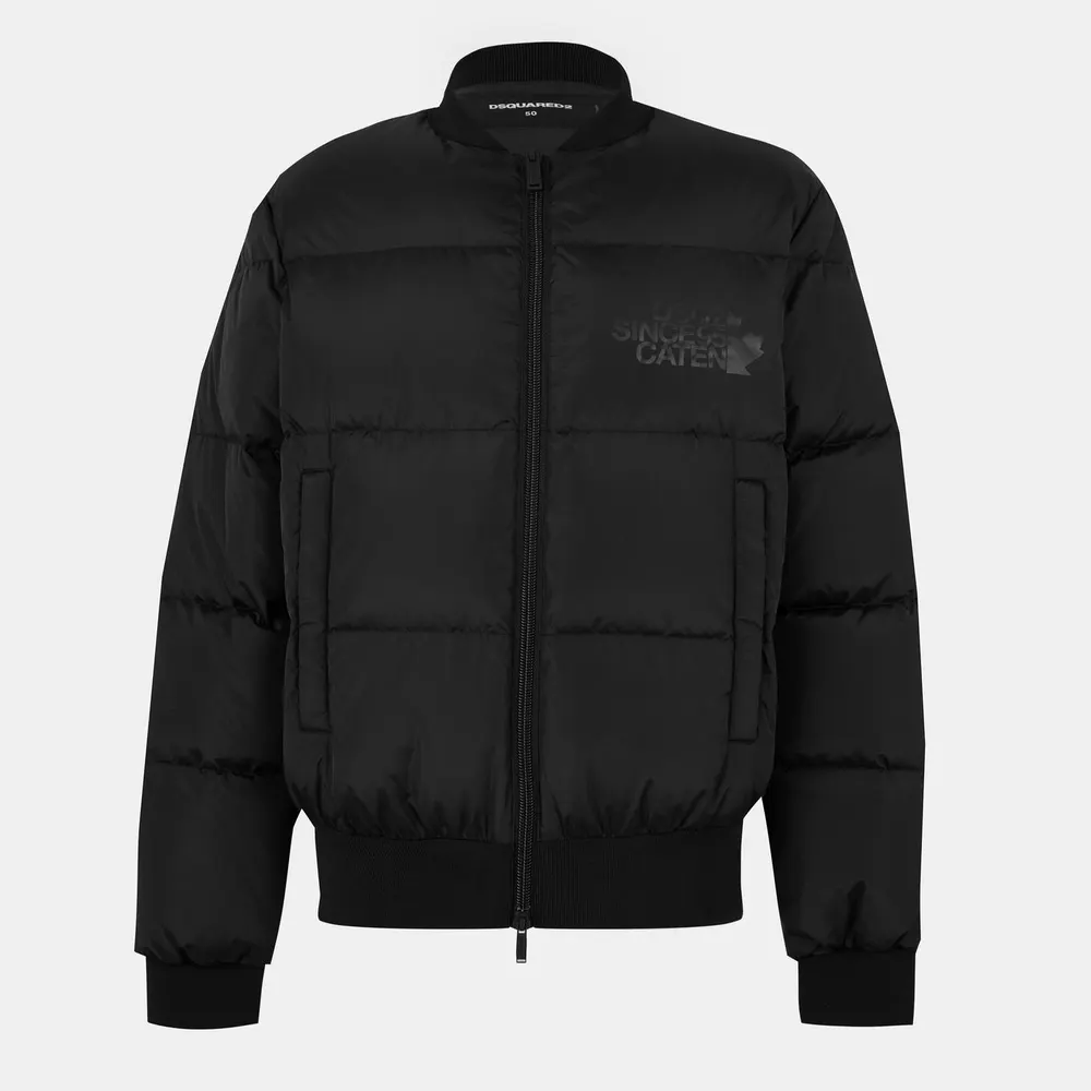 DSquared2 Men's Insulated Puffer Bomber Jacket
