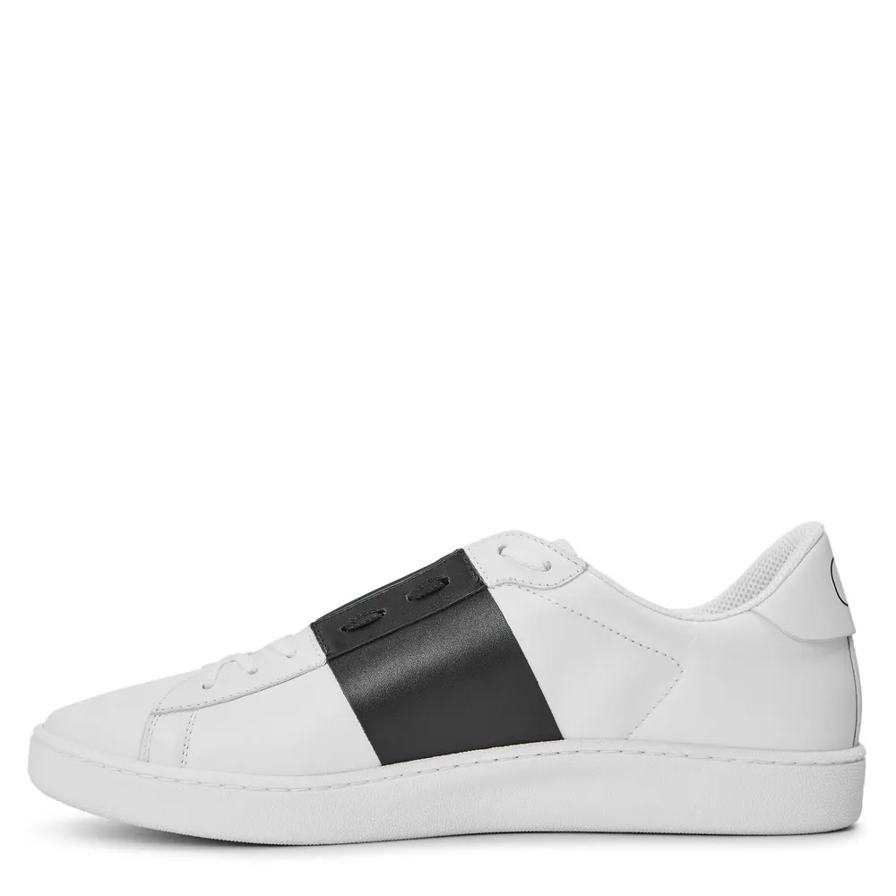 Valentino Garavani VG Open Sneaker Sn64 in White/Black, additional product view 2