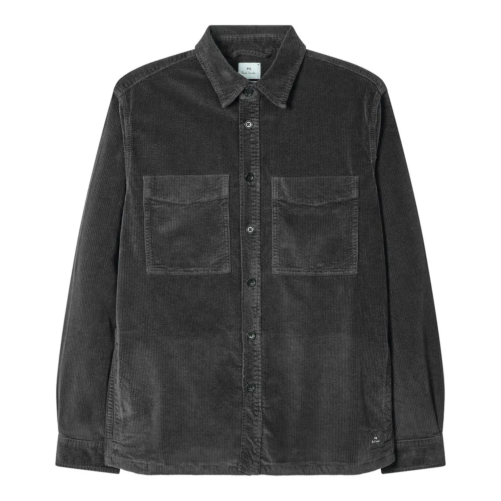 PS Paul Smith Men's Cord Pocket Overshirt