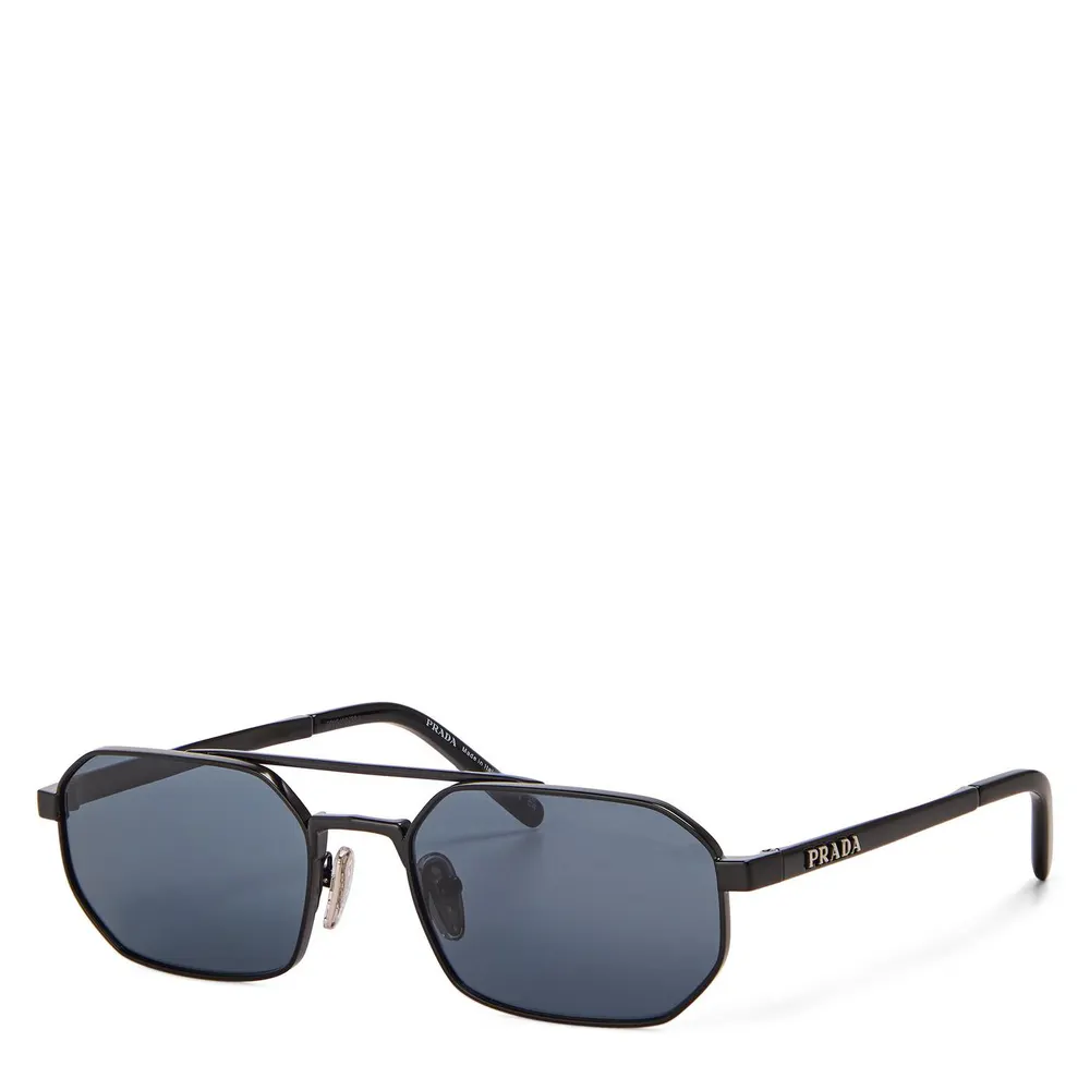 Prada Men's 0PR D53S Round Sunglasses
