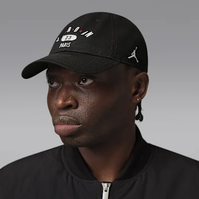 Jordan Club 'Paris' Unstructured Hat - Black/White