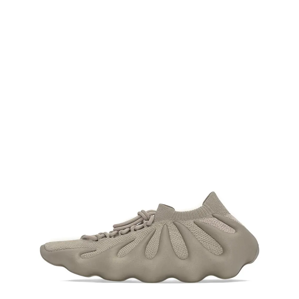 Yeezy Unisex 450 Stone Flax Sock-Style Ankle Comfort Sneakers in Stone Flax, additional product view 2