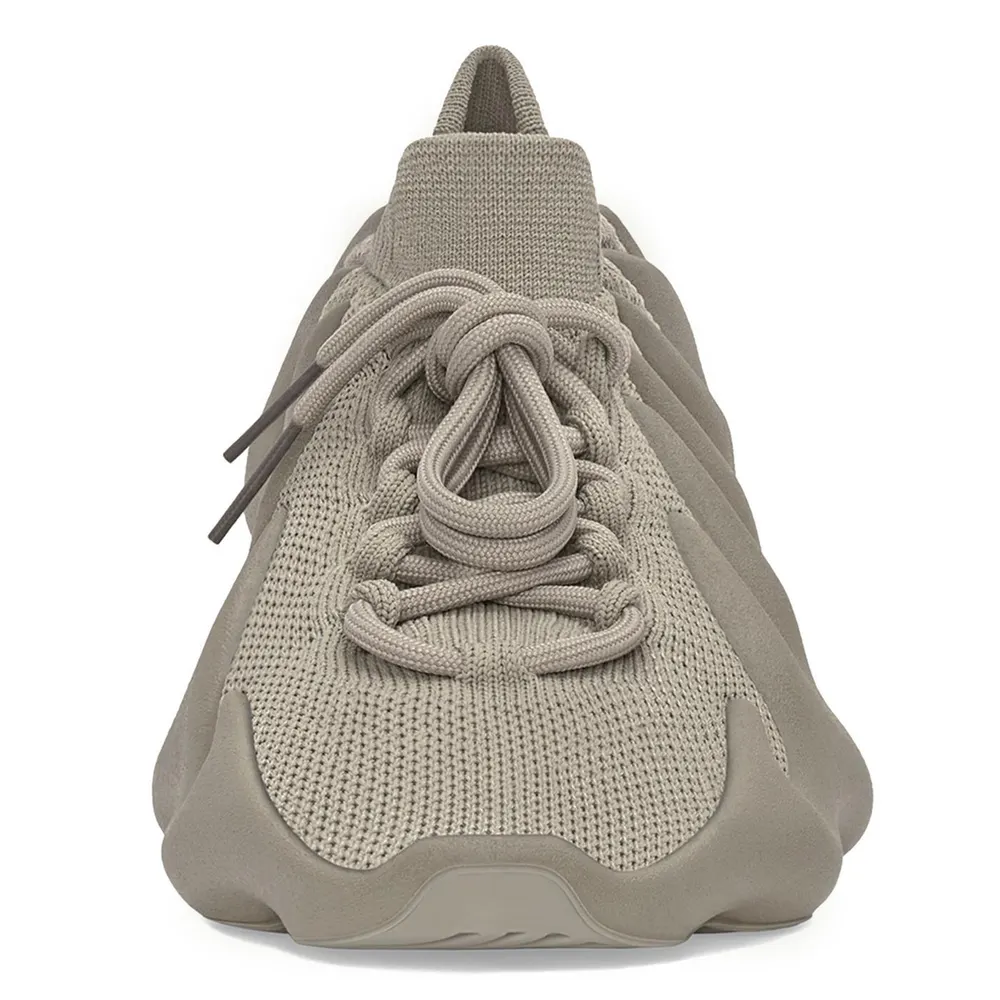 Yeezy Unisex 450 Stone Flax Sock-Style Ankle Comfort Sneakers in Stone Flax, additional product view 3