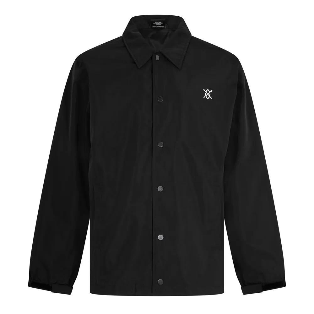 Daily Paper Men's Coach Jacket in Black – Clothing