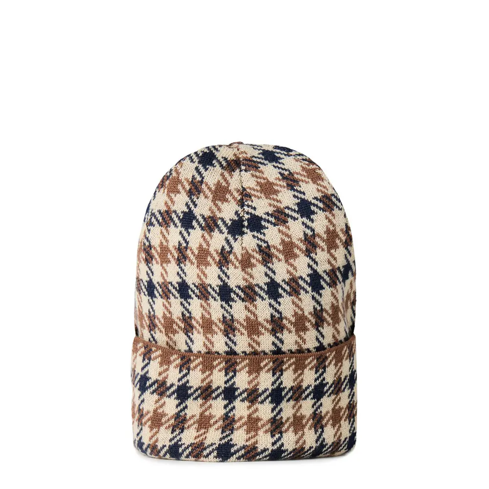 Aquascutum Active Check Beanie detail 2