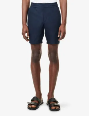ORLEBAR BROWN Cornell Tailored-Fit Italian Linen Shorts detail 3