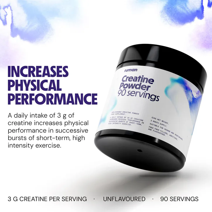 Numan Creatine Monohydrate Powder, Unflavoured detail 2