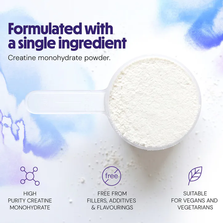 Numan Creatine Monohydrate Powder, Unflavoured detail 3