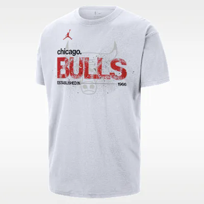 Nike Chicago Bulls Courtside Men's Jordan '85 NBA Statement T-Shirt - White