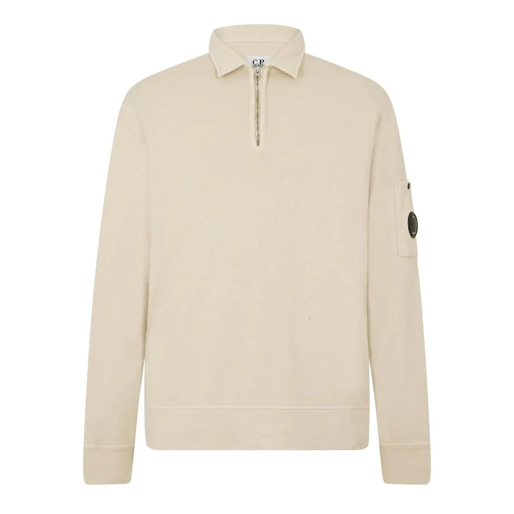 CP Company Men's Quarter Zip Fleece