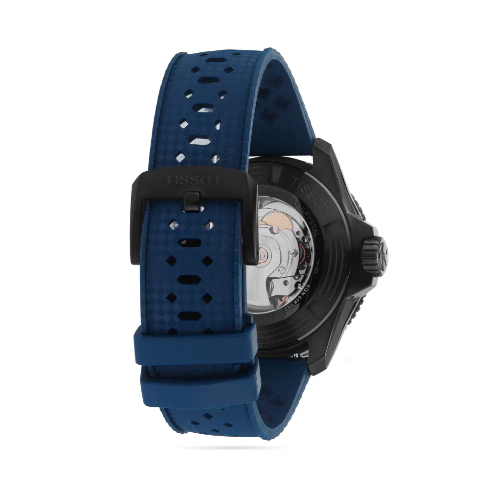 Tissot Seastar 2000 44mm Mens Watch Blue detail 3
