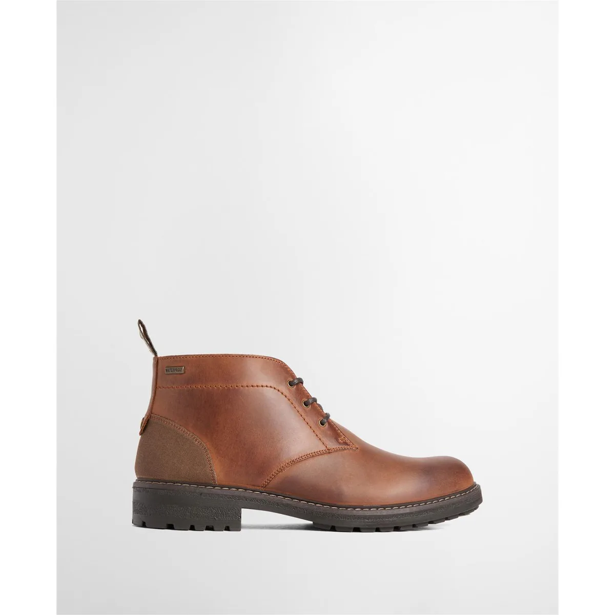 Barbour Men's Shawdon Leather Lace-Up Chukka Boots