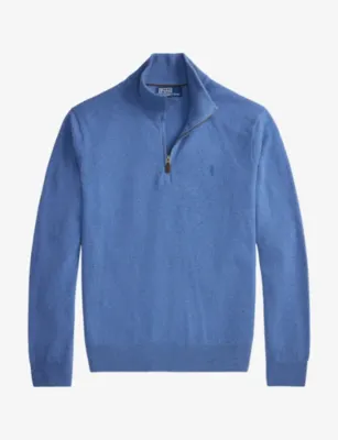 POLO RALPH LAUREN Half-Zip Wool Knit Jumper