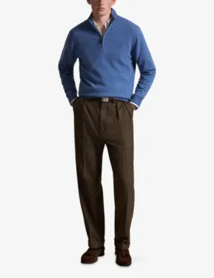 POLO RALPH LAUREN Half-Zip Wool Knit Jumper detail 2