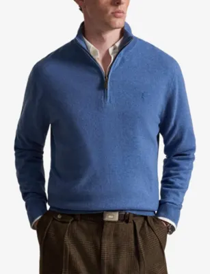 POLO RALPH LAUREN Half-Zip Wool Knit Jumper detail 3