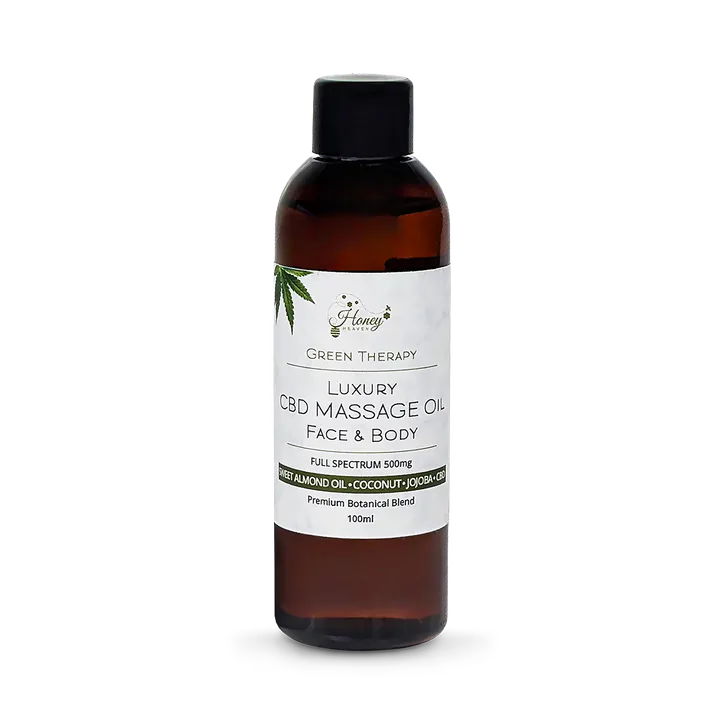 Honey Heaven Luxury CBD massage oil 500mg