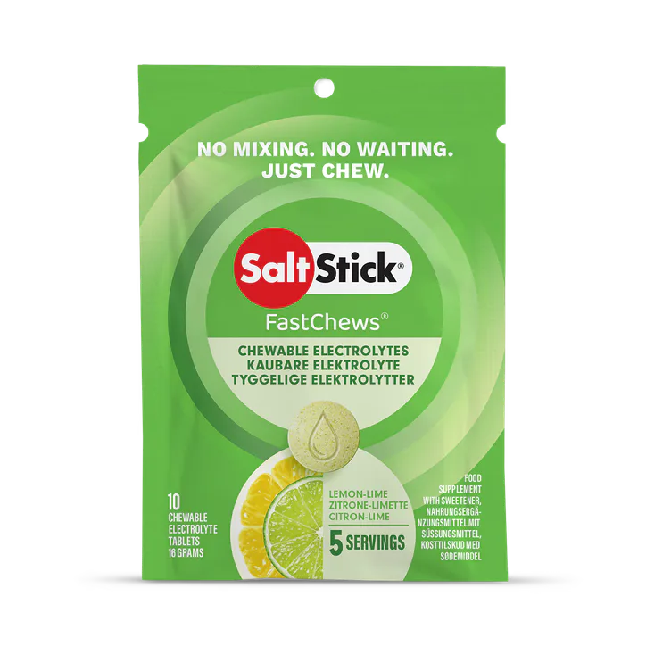 Saltstick Fastchews Lemon & Lime 10 Chewable Tablets