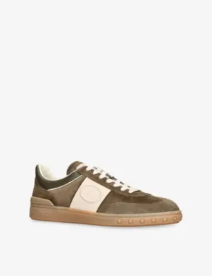VALENTINO GARAVANI Upvillage Suede Trainers - EUR 45 / 11 UK MEN in MID BROWN, additional product view 3