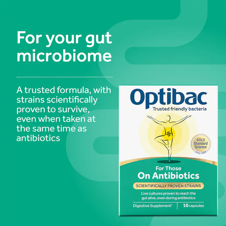 Optibac For Those On Antibiotics 10 Capsules, additional product view 3