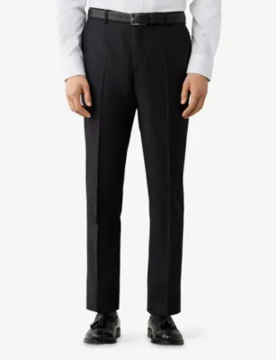 HACKETT Tailored Straight-Leg Wool Suit Trousers - 40R detail 3