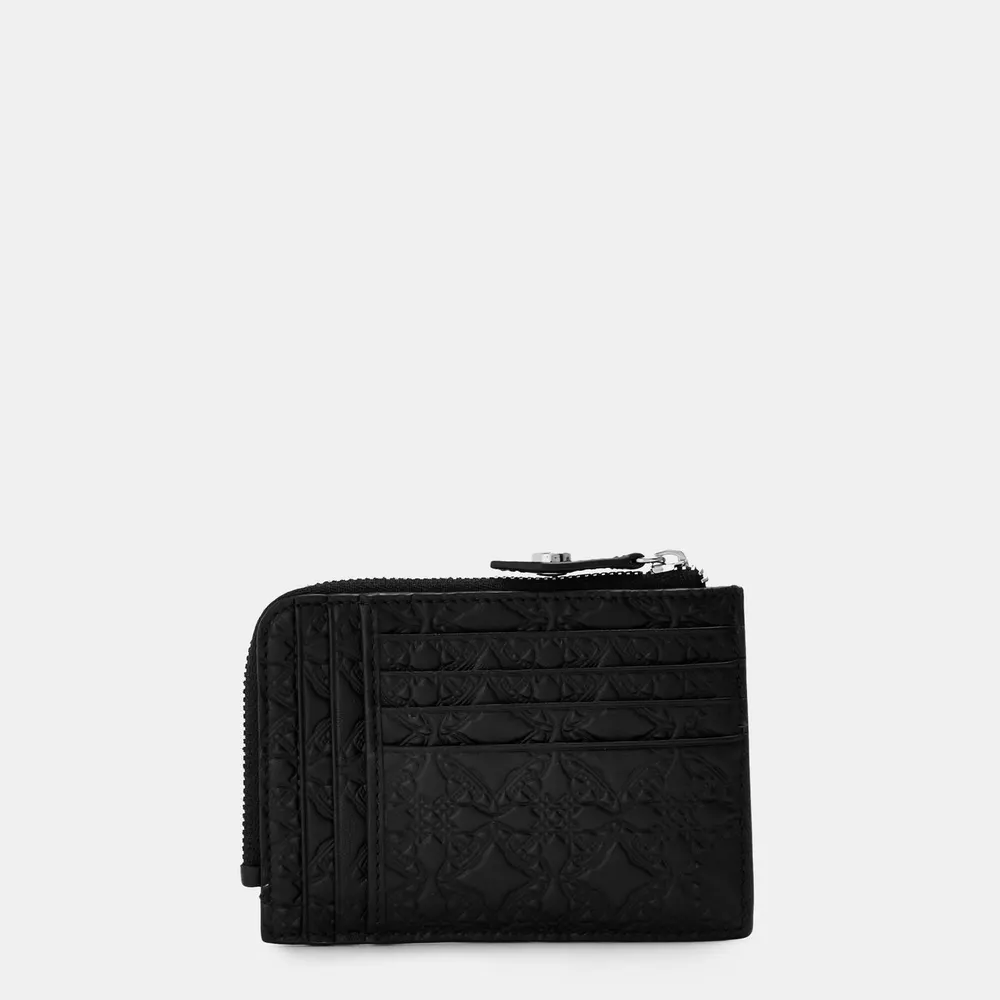 Vivienne Westwood Men's Embossed Zipped Card Holder detail 2