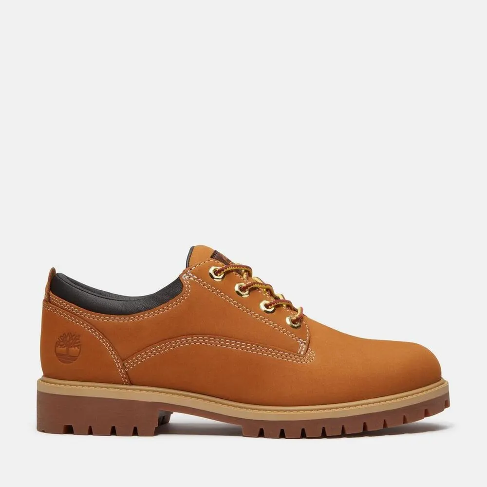 Timberland Men's Heritage Leather Brogues in Wheat NB – Footwear