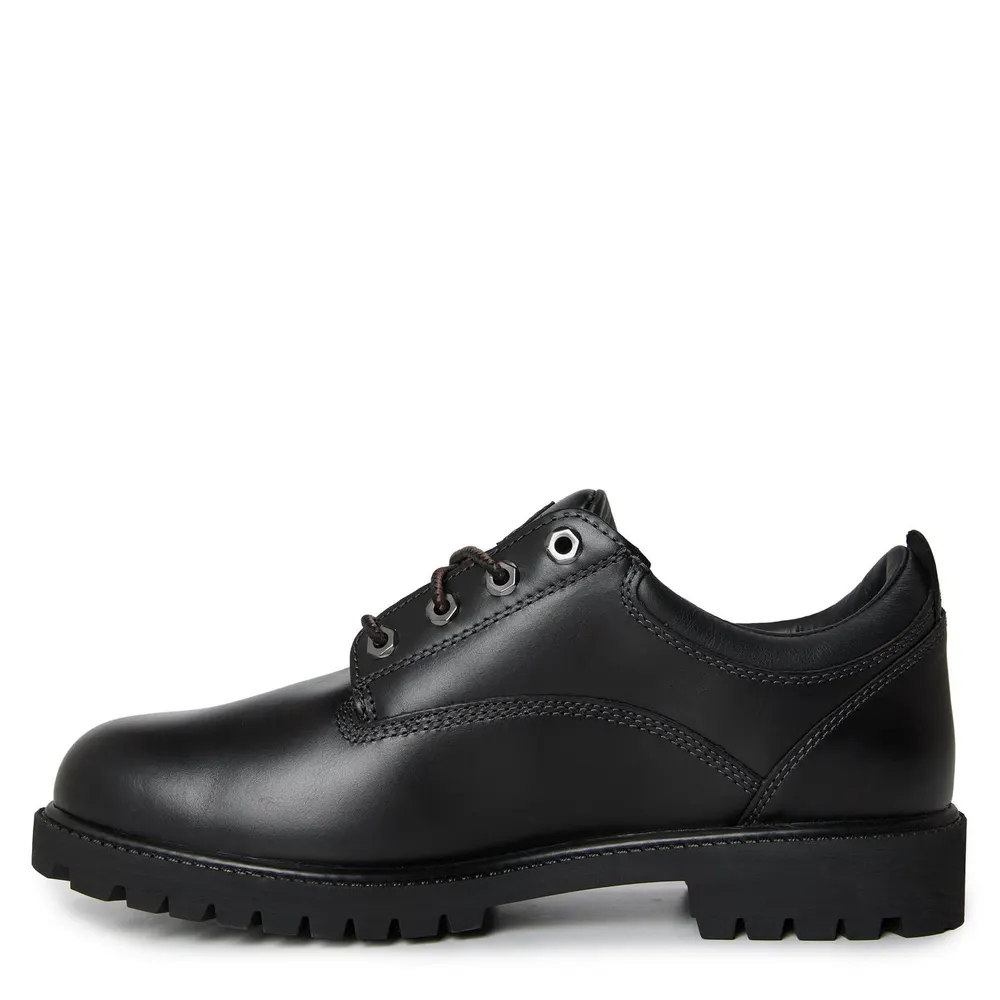 Timberland Men's Heritage Leather Brogues in Black Grain, additional product view 2