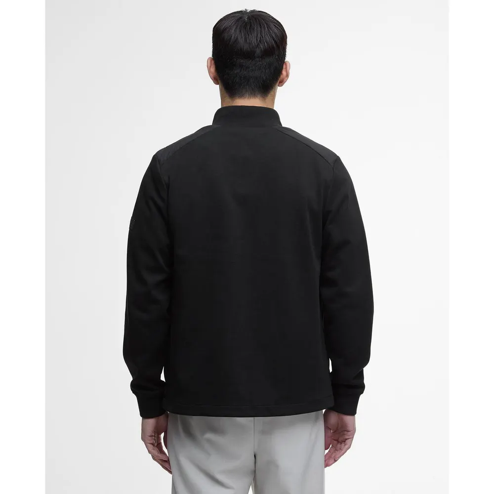 Barbour International Mens Ethan Quilted Sweatshirt detail 3