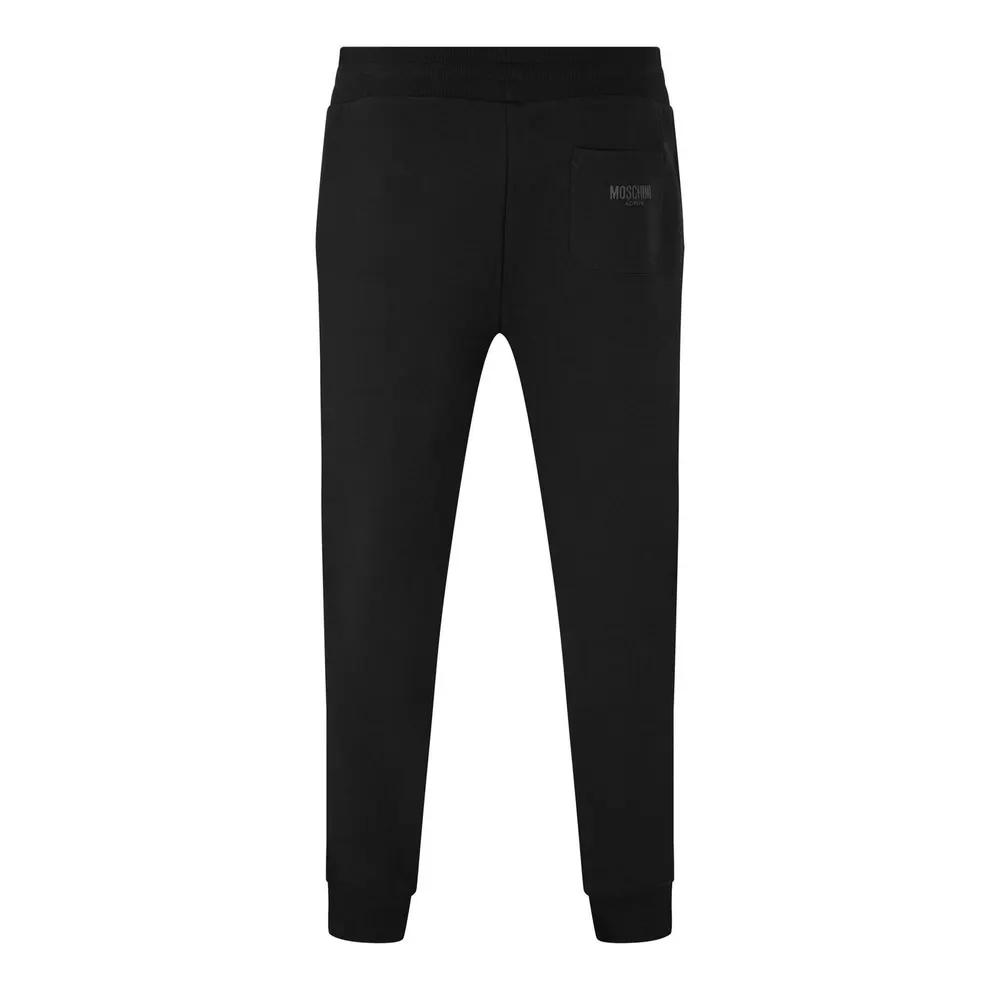 Moschino Men's Tape Closed Hem Fleece Joggers detail 2