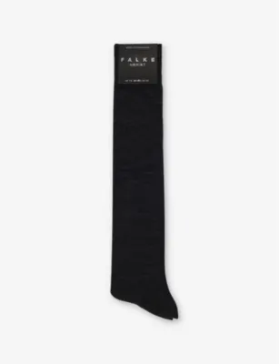 FALKE Airport heat-regulating wool-blend knitted socks - 10.5-11
