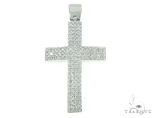 RINA - For Him FACTORY Acastus Cross 11103 in White Gold – Pendant