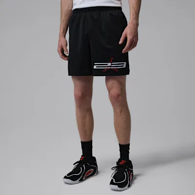 Jordan Men's Dri-FIT Mesh Graphic Shorts - Black in Black – Nike men's and unisex