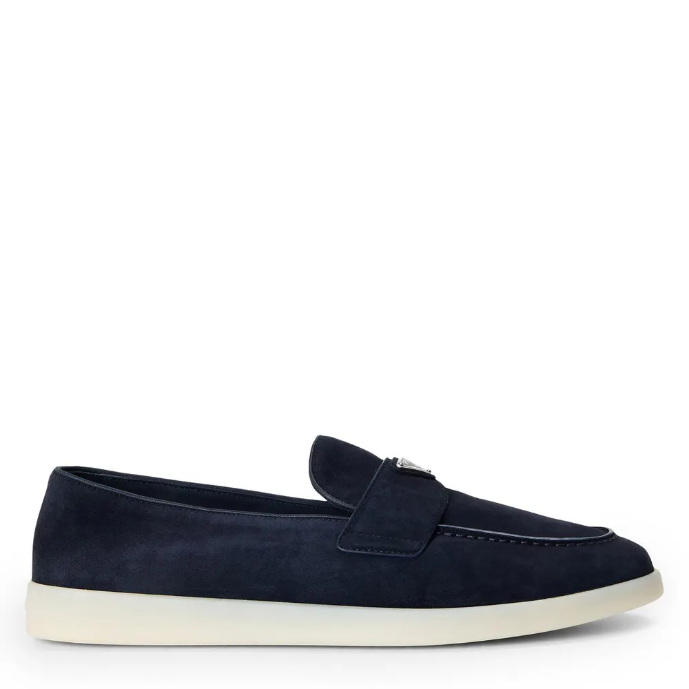 Prada Suede Loafers