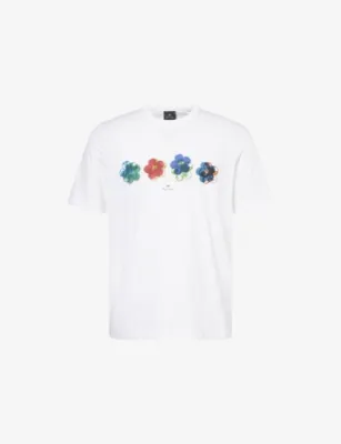 PS BY PAUL SMITH Crew-Neck Casual-Fit Cotton T-Shirt