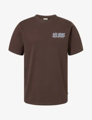 LES DEUX Record Cotton T-Shirt