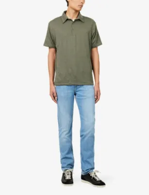 7 FOR ALL MANKIND Standard Straight-Leg Denim Jeans detail 2