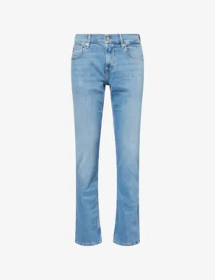 7 FOR ALL MANKIND Standard Straight-Leg Denim Jeans