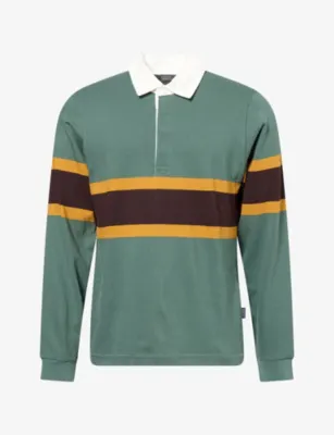 PATAGONIA Stripe Long-Sleeve Cotton-Jersey Rugby Shirt
