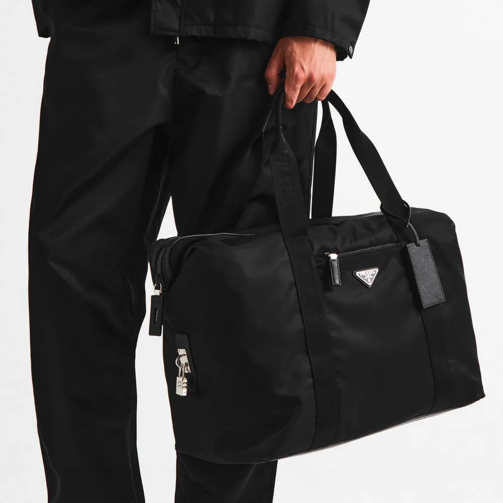 Prada Men's Duffle Bag detail 3