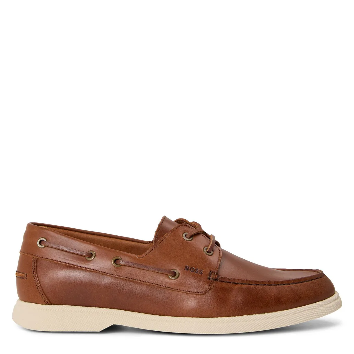 Boss Mens BOSS Classic Leather Boat Shoes
