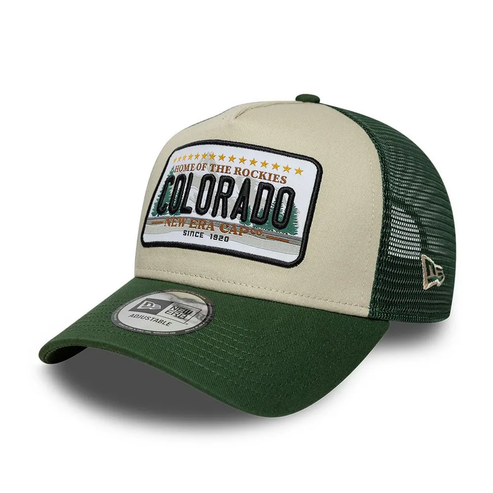 New Era A-Frame Licence Plate Cotton Trucker Cap