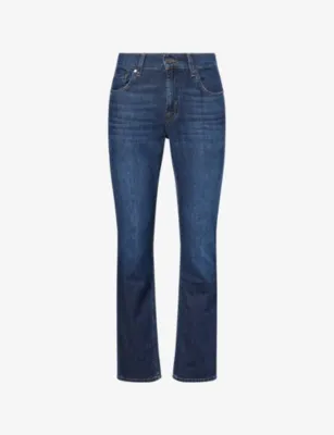 7 FOR ALL MANKIND The Straight Universe Cotton And Silk Denim Jeans in Universe – Mens | Jeans | Straight Leg