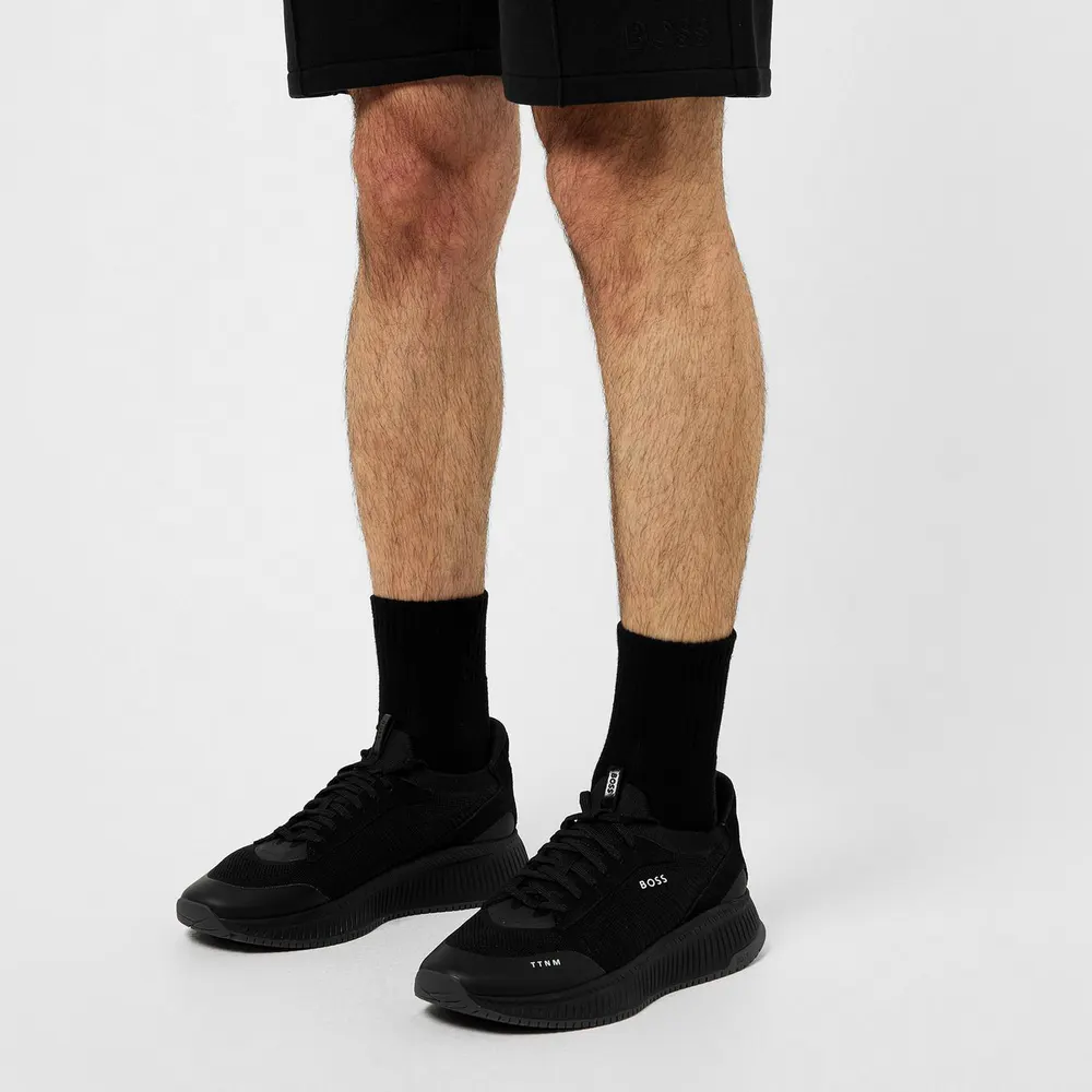 Boss 3-pack Quarter Sock Mens detail 2