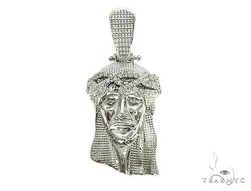 RINA - For Him FACTORY Jesus Diamond Pendant 44755 in Rose Gold – Pendant
