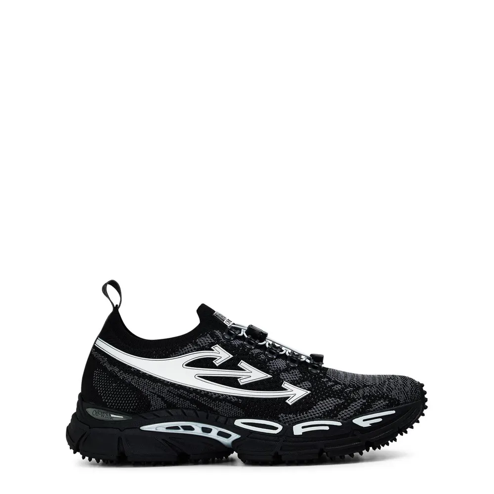 Off White Men's Trainers in Black/Silver – Footwear