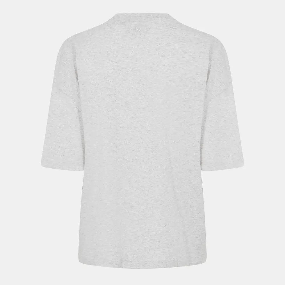 Represent Men's 's T-Shirt in Ice Grey Marl, additional product view 2